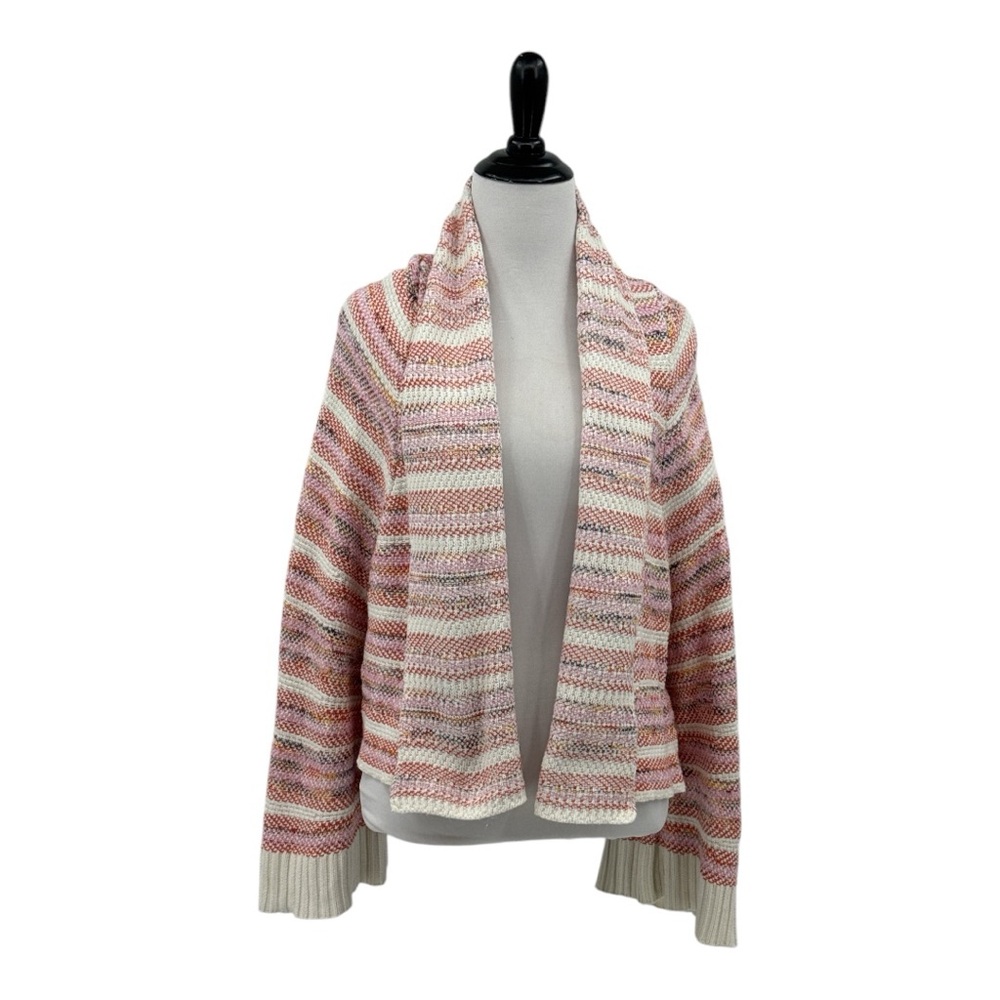 Anthropologie Moth Mahalia Kimono Multicolored Sweater Cardigan Oversized XS